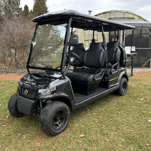 6 Passagers Golf Cart Club Car Services de personnalisation Gulf Cart Vintage Electric Gulf chariots à vendre avec livraison gratuite aux États-Unis - Product Image 1