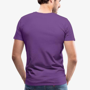 100% algodón hombres Camiseta de manga corta talla grande cuello redondo Casual 2023 mejores hombres ropa camiseta - Product Image 2