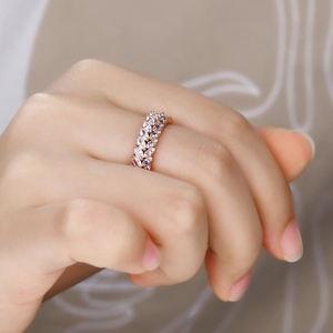 Alexandrite 18 carats nouveau design de luxe bagues de bijoux en or massif avec de vrais diamants naturels bague - Product Image 5