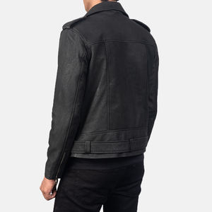 Veste en cuir pour homme de haute qualité, dernière collection d'hiver, design durable et élégant, vêtements d'extérieur pour homme - Product Image 5