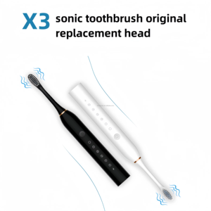 Ultra-Soft Medium Bristle Electric <b>Toothbrush</b> <b>Head</b> Delicate Texture Sensitive Replacement for Household and Outdoor Use - Product Image 5