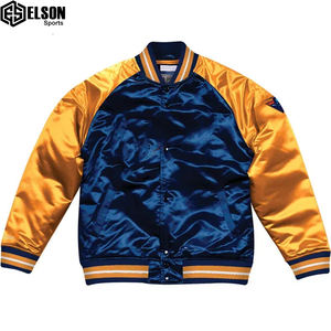 Streetwear à la mode meilleure qualité veste universitaire respirante en nylon et polyester avec logo personnalisé unisexe vente en ligne - Product Image 4