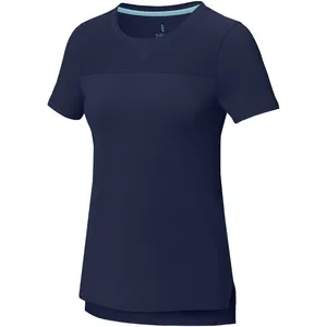 T-shirt en borax recyclé pour femmes, merchandising promotionnel durable - Product Image 3