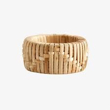 Soporte de anillo de servilleta de caña de mejor diseñador hecho a mano, calidad de exportación, accesorios de mesa de hoteles para el hogar, soporte de anillo de servilleta de ratán - Product Image 5