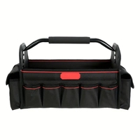 Trousse à outils multifonctionnelle, sacs à outils en Oxford renforcé imperméables pour la menuiserie, sac à outils en cuir