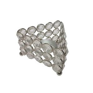New Arrival Crystal Collection Diamond Candle Holder for Wedding Decorations Garden Decorations From Indian Supplier - Product Image 1