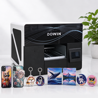 Imprimante à plat UV multifonctionnelle de format A4, tête d'impression XP600, pour la personnalisation de coques de téléphone, d'acrylique, de pièces de monnaie