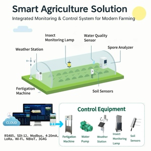 Công nghiệp CE teros 10 kỹ thuật số Analog 4-20mA 0-2V RS485 mạnh mẽ đơn giản nhiệt độ độ ẩm đất nội dung nước cảm biến - Product Image 4