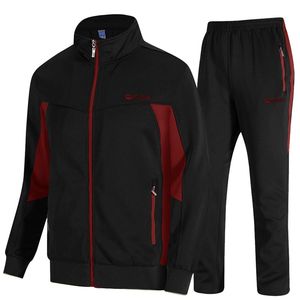 Men's High Quality Custom Logo <b>Track</b> <b>Suit</b> with Breathable Polyester Fabric Lightweight Solid Pattern for Winter-Low MOQ - Product Image 4