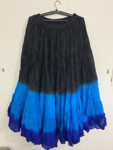 Falda Maxi Victoriana de 25 Yardas para Danza del Vientre, Estilo Bohemio, Algodón Puro, Fusión Tribal Gitana, Talla Grande, Transpirable, Hecha a Mano para Mujer - Product Image 4