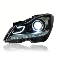 Kit de modernisation de phares projecteurs LED DRL et clignotants séquentiels 12V Neuf 6000K pour Mercedes Classe C W204 C180/C200/C260