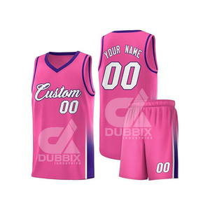 Ropa Deportiva de Baloncesto de Talla Grande, 100% Poliéster, Transpirable, Sudadera Personalizable con Nombre de Equipo, Conjunto de Verano con Patrón 3D, Directo de Fábrica - Product Image 3