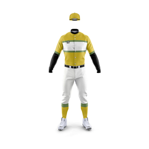 Uniforme de Béisbol de Manga Corta Fabricado Profesionalmente en Color Sólido, Servicio OEM Personalizado, Último Diseño - Product Image 6