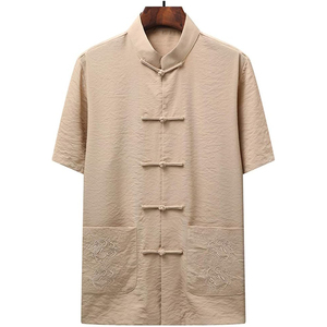 Vêtements d'arts martiaux unisexes de bonne qualité avec logo personnalisé Équipement en coton décontracté léger séchage rapide Costumes et uniformes de Kung Fu - Product Image 2