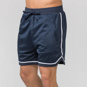 Short de basket-ball de sport vierge pour hommes sur mesure nouveau style été décontracté respirant short de basket-ball en maille - Product Image 4
