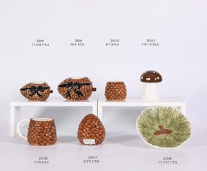 Ensemble de buffet de Noël rétro vintage personnalisé Lefton, porte-cure-dents, porte-<span class=keywords><strong>hors</strong></span>-d'oeuvres et salières et poivrières - Product Image 5