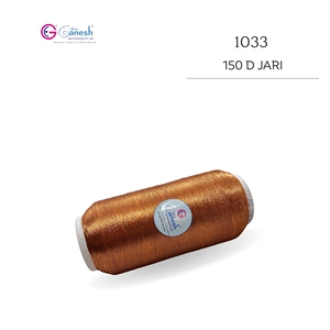 High Tenacity 150D Embroidery Jari MS Type Polyester Jari with Lurex S and ST Type <b>Metallic</b> 1033 150D Jari - Product Image 2