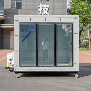 Chi phí cao hiệu suất siêu thị thiết bị làm lạnh <span class=keywords><strong>Ice</strong></span> Block Tủ đông hiển thị Friser thịt phòng lạnh - Product Image 1