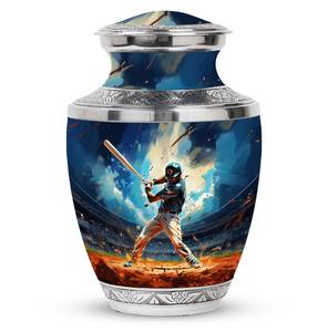 Stadium Home Run Urns for Cremation <b>Ashes</b> Modern for Human <b>Keepsake</b> Decorative for <b>Ashes</b> Infant Urns Baseball - Product Image 5