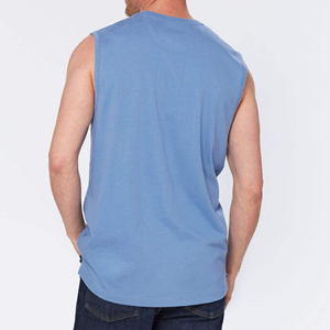 2025 nueva ropa de moda de alta calidad, Camiseta clásica personalizada sin mangas para hombre, camiseta muscular de algodón suave, camiseta sin mangas para hombre - Product Image 6