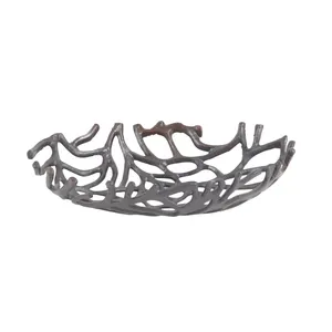 Designer <b>Sculptural</b> Ceramic Bowl Eco-Friendly Luxury Interior Accent Decorative High-End Modern American Style Home Styling - Product Image 4