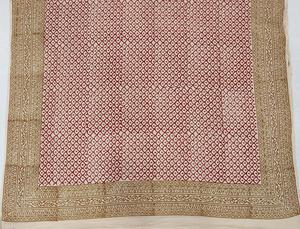 100% coton main bloc imprimé écharpe Jaipur traditionnel fabriqué à la main respirant écharpe Boho Chic à la main doux coton écharpe - Product Image 2