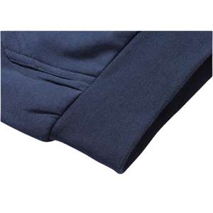 Sudadera con capucha para hombre y mujer, de algodón 100% liso, con cremallera completa y peso pesado, jersey de gran tamaño con logo personalizado, venta al por mayor - Product Image 6