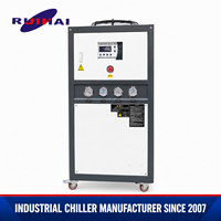 Refroidisseur industriel à eau RUIHAI 10HP 31,83 kW pour le refroidissement des procédés de moulage par injection et d'extrusion de plastique