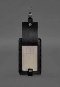 Etiquetas de equipaje de cuero genuino, etiquetas de maleta de identificación de tarjeta de visita, accesorios de viaje - Product Image 6