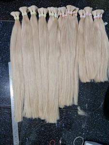 Factory Priced High Quality 100% Remy Human Hair Extension Silky Straight Bulk Vietnamese Braiding Hair for <b>Wigs</b> and <b>Braids</b> - Product Image 6
