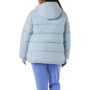 High Quality Women's Winter Coat Stand Trendy Thick Bubble Puffer Jacket Warm Nylon Lining <b>Polyester</b> <b>Filling</b> Solid Embroidery - Product Image 4