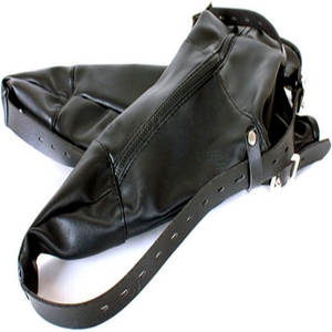 Chaussettes en cuir avec logo personnalisé du fabricant OEM avec toutes les tailles disponibles. - Product Image 6