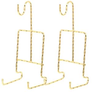 Excellent support de plaque d'affichage en fil de laiton support de support de stockage ustensiles de cuisine comptoir décoratif décor de Table de maison et de Restaurant - Product Image 5