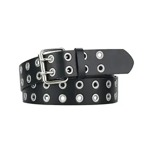 Ceinture en cuir de qualité supérieure pour homme, construction solide, surface lisse, boucle en métal, pour le bureau, les affaires, les pantalons décontractés, usine OEM ODM - Product Image 4