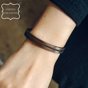 Nuevo diseño Pulsera de cobre para hombres y mujeres Brazalete magnético de moda con imanes - Product Image 6