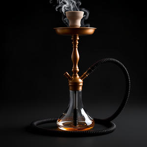 Narguilé en verre et métal au design personnalisé à vendre Narguilé en gros avec décoration au design unique disponible à un prix raisonnable - Product Image 6