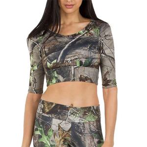 T-shirt d'été de haute qualité en polyester et jersey pour femmes, de style décontracté, de couleur unie, à manches longues. - Product Image 4