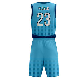 Uniforme de Baloncesto con Diseño Personalizado, Uniforme de Baloncesto Sublimado de Alta Calidad con Diseño y Logotipo Personalizados - Product Image 3