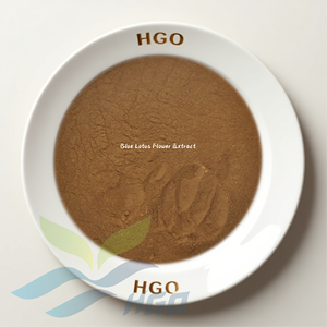 HGO Fournisseur direct d'usine d'extrait de fleur de lotus bleu pur naturel, qualité alimentaire, spécification 5:1 10:1 20:1 Ratio d'extrait - Product Image 1