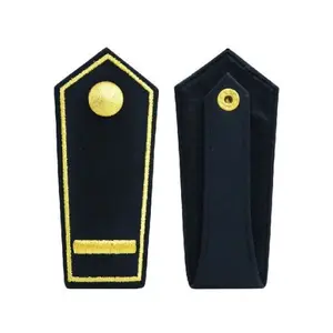 Chất lượng cao dây đeo vai đồng phục epaulettes tùy chỉnh thiết kế đồng phục và Phi Hành đoàn nhân viên xếp hạng máy Thêu Vai