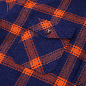 Camisa de franela de diseño sólido Heritage para hombre, alta calidad, 100% algodón, transpirable, ecológico, Primavera, capas, ropa de calle, moda - Product Image 5