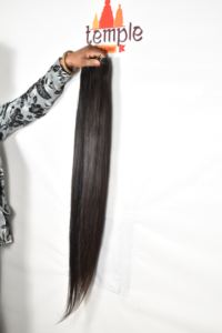 Extensiones de cabello humano de trama ondulada de cuerpo virgen 100% vietnamita para mujeres negras de color natural alineadas con cutícula - Product Image 2