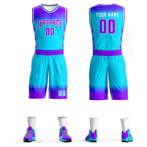Conjunto de Uniforme de Baloncesto Personalizado con Sublimación Digital para Equipos Deportivos - Product Image 1