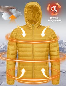 Veste matelassée pour homme 2025, écologique, à séchage rapide, respirante, de haute qualité, personnalisable, col montant, logo frontal, manches longues, hiver - Product Image 3