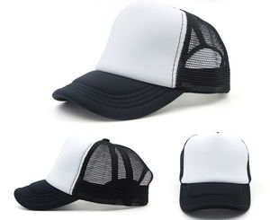 OEM personalizado sublimación en blanco 5 paneles al aire libre Casual camionero sombreros a granel malla gorra de béisbol personalizado poliéster para hombres mujeres - Product Image 1