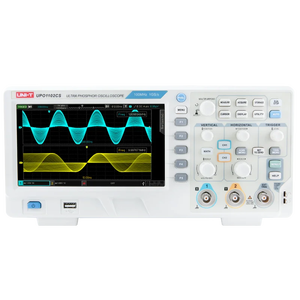 Oscilloscope numérique à fluorescence double canal UNI-T UPO1102CS 200 MHz avec fréquence d'échantillonnage de 1 GSA/s et profondeur de mémoire de 56 Mpts - Product Image 6