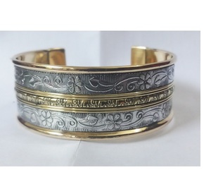 Mode indienne incroyable nouveau Design Triple corde torsadée noeud solide magnétique arthrite Bracelet cuivre bracelets - Product Image 6