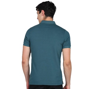 100% coton naturel été tenue décontracté vêtements Polo t-shirt personnalisé Design Unique couleur unie à manches courtes hommes Polo T-shirts - Product Image 2