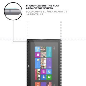ฟิล์มกันรอย ANTISHOCK สำหรับแท็บเล็ตไมโครซอฟต์ เซอร์เฟซ - Product Image 4