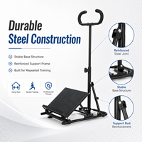 BNcompany - Bloque de Acero Profesional Personalizado y Ecológico para Sentadillas de Gimnasio, 6.28 kg, 4 Posiciones Ajustables, Tabla Inclinada para Pantorrillas